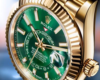 The Fluted bezel, a signature feature

