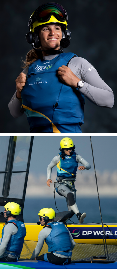 Martine Grael, a born skipper